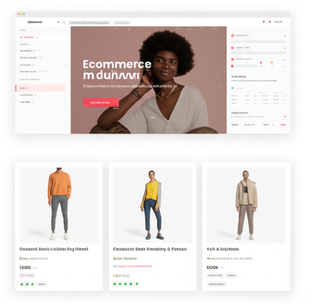 E-commerce Landing